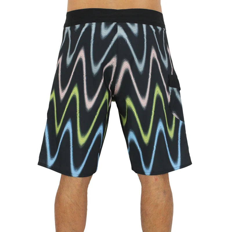 Bermuda Volcom Distort Stripe Black