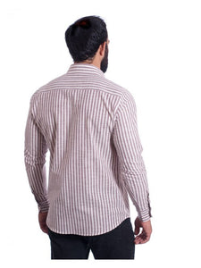 Camisa Masculina Algodão Manga Longa Vinho versattus autentic